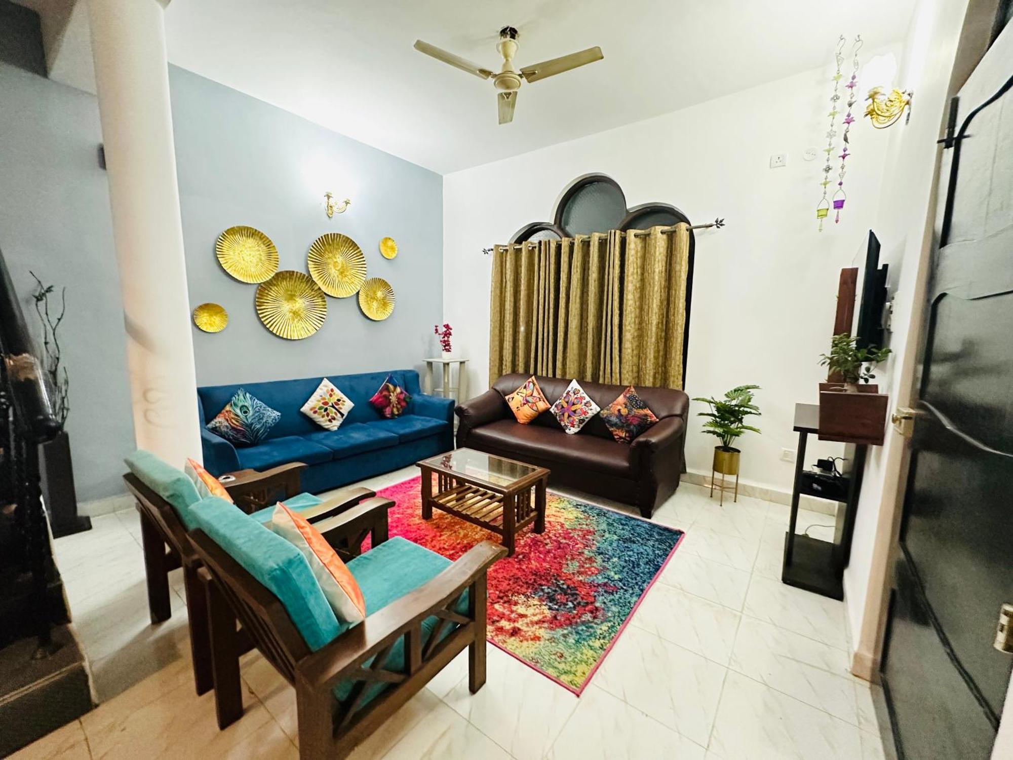 Gr Stays - Duplex 3Bhk Villa With Pool Arpora I Baga Beach 5 Mins Экстерьер фото